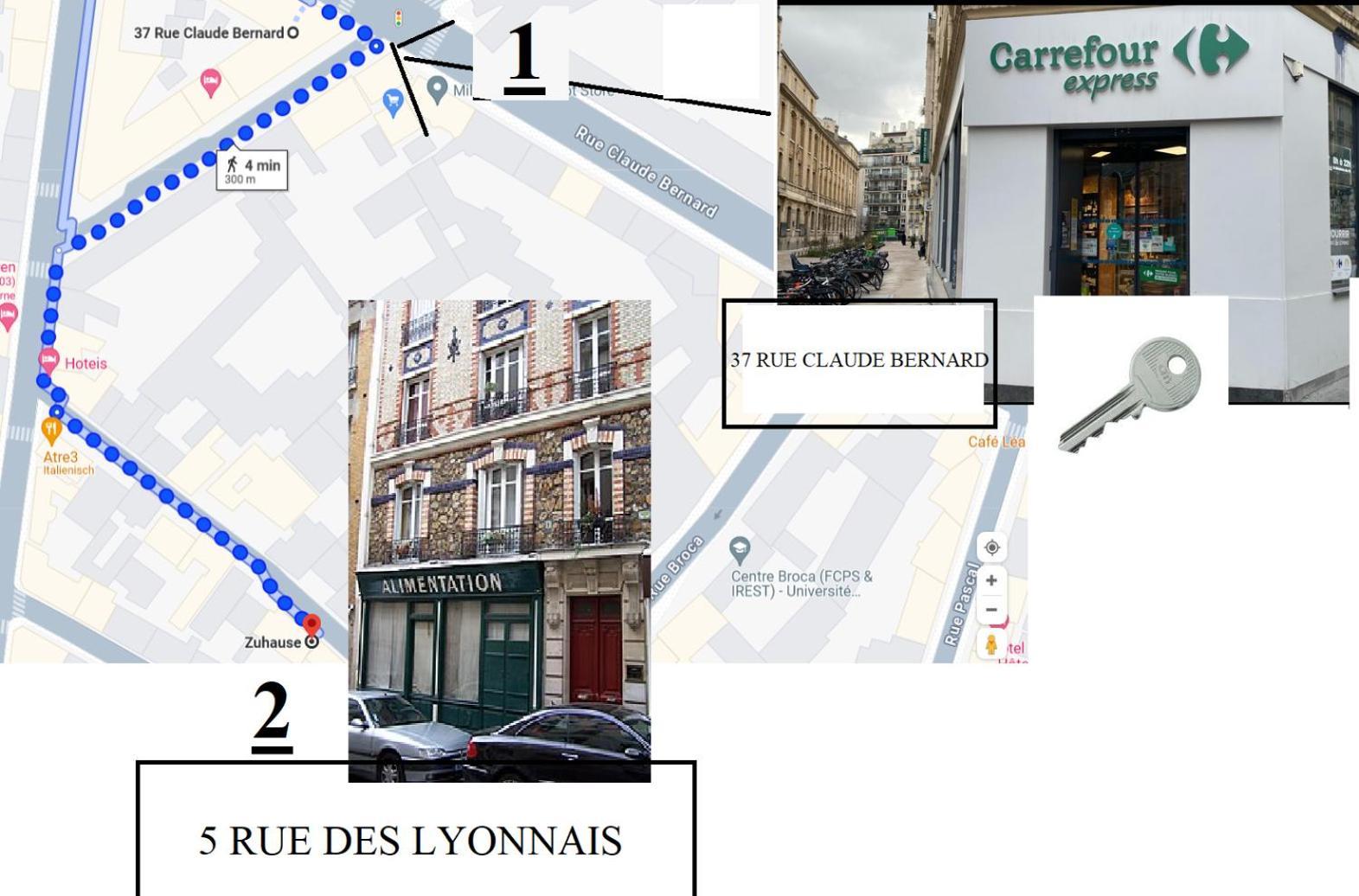 Petite Maison Avec Cour Dans Les Beaux Quartiers-Vous Faites Le Menage- Very Good Prices For T-H-E Location But You Have To Clea-N Th-E Flat Apartment Париж Екстериор снимка