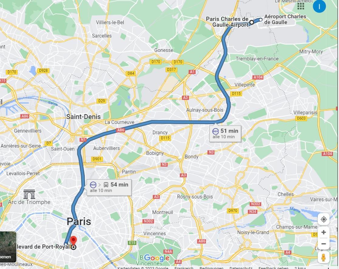 Petite Maison Avec Cour Dans Les Beaux Quartiers-Vous Faites Le Menage- Very Good Prices For T-H-E Location But You Have To Clea-N Th-E Flat Apartment Париж Екстериор снимка